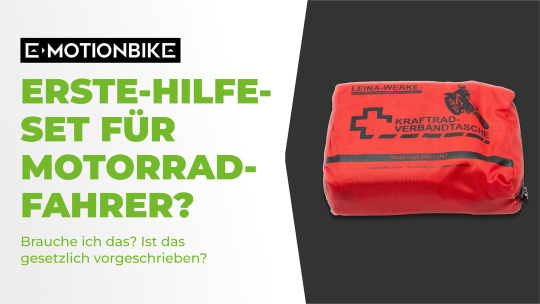 Erste-Hilfe-Set für Motorradfahrer: Brauche ich das?