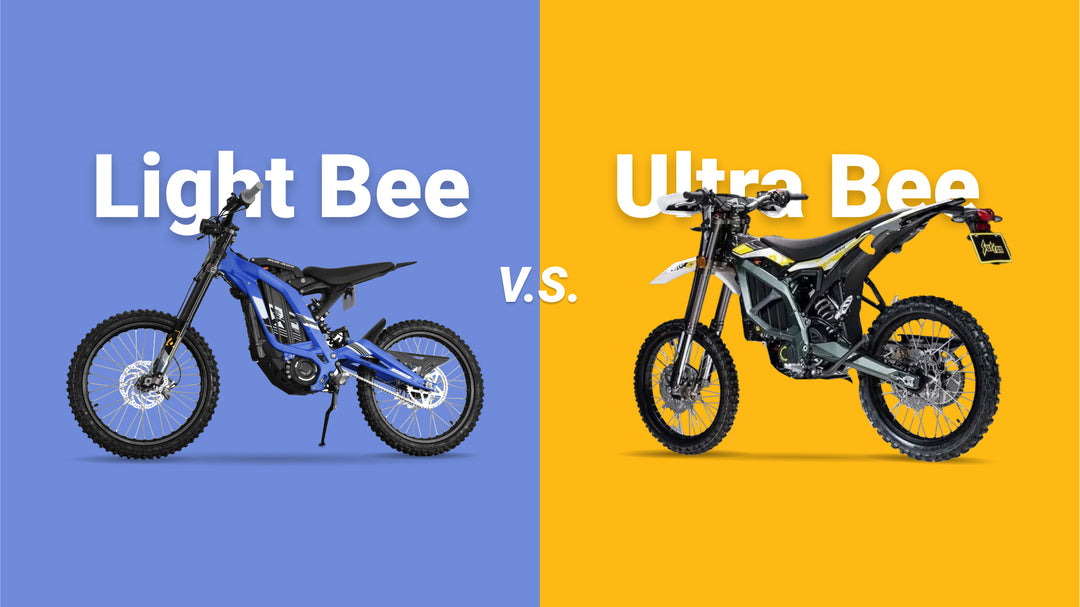 SUR-RON Light Bee vs SUR-RON Ultra Bee 2023 : quel vélo e-cross vous convient le mieux ?